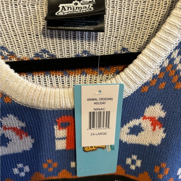 Animal Crossing Christmas sweater GameStop - Picture 2 of 2